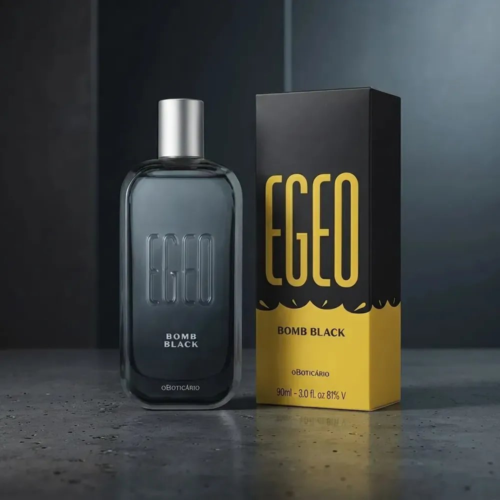 O Boticário Egeo Bomb Black Desodorante Colônia Masculino 90ml