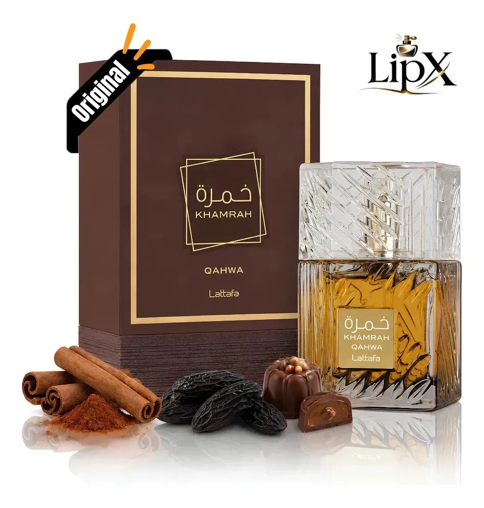 Perfume Arabe Khamrah Qahwa Unissex 100ML Com Nf