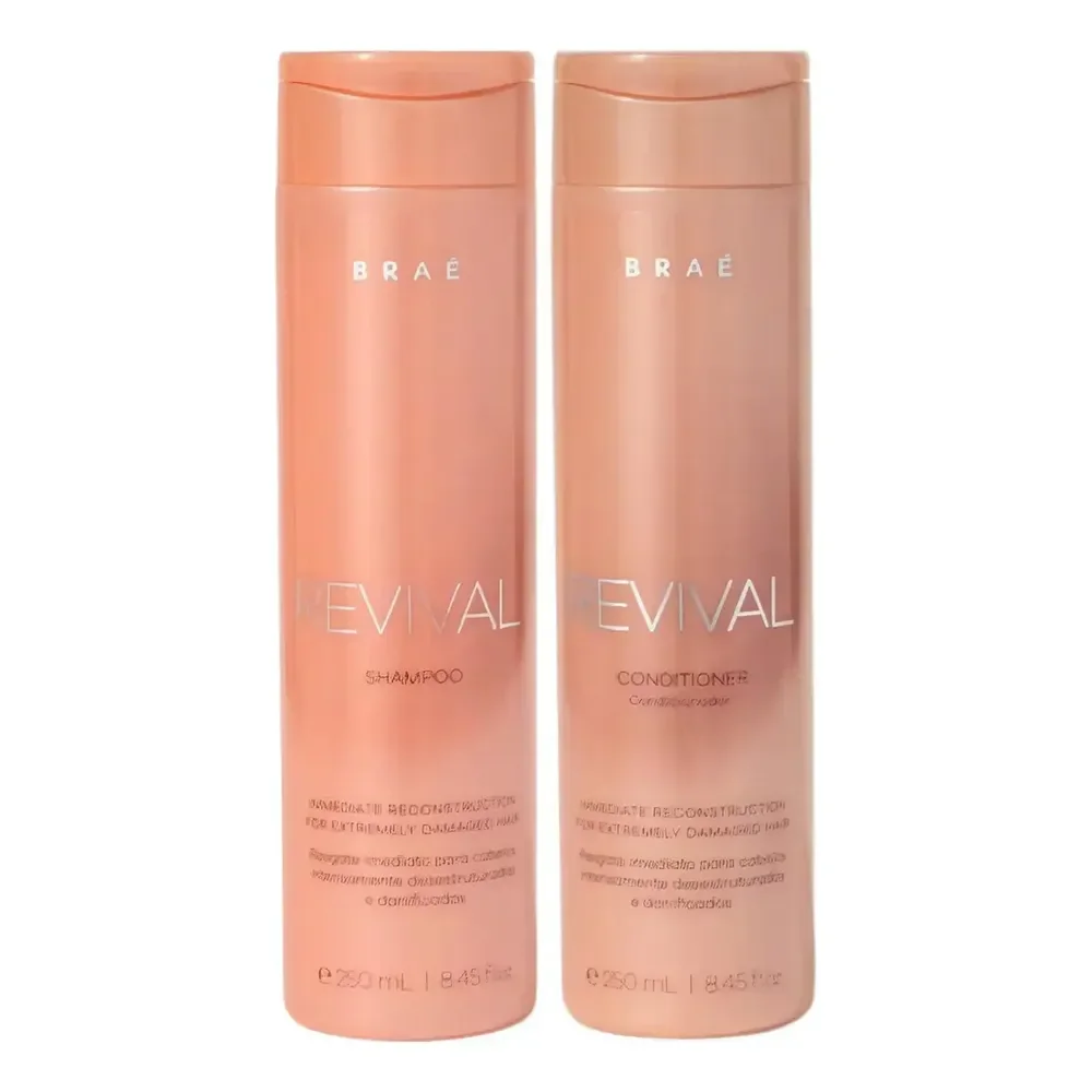 Kit Braé Revival Shampoo + Condicionador 250ml