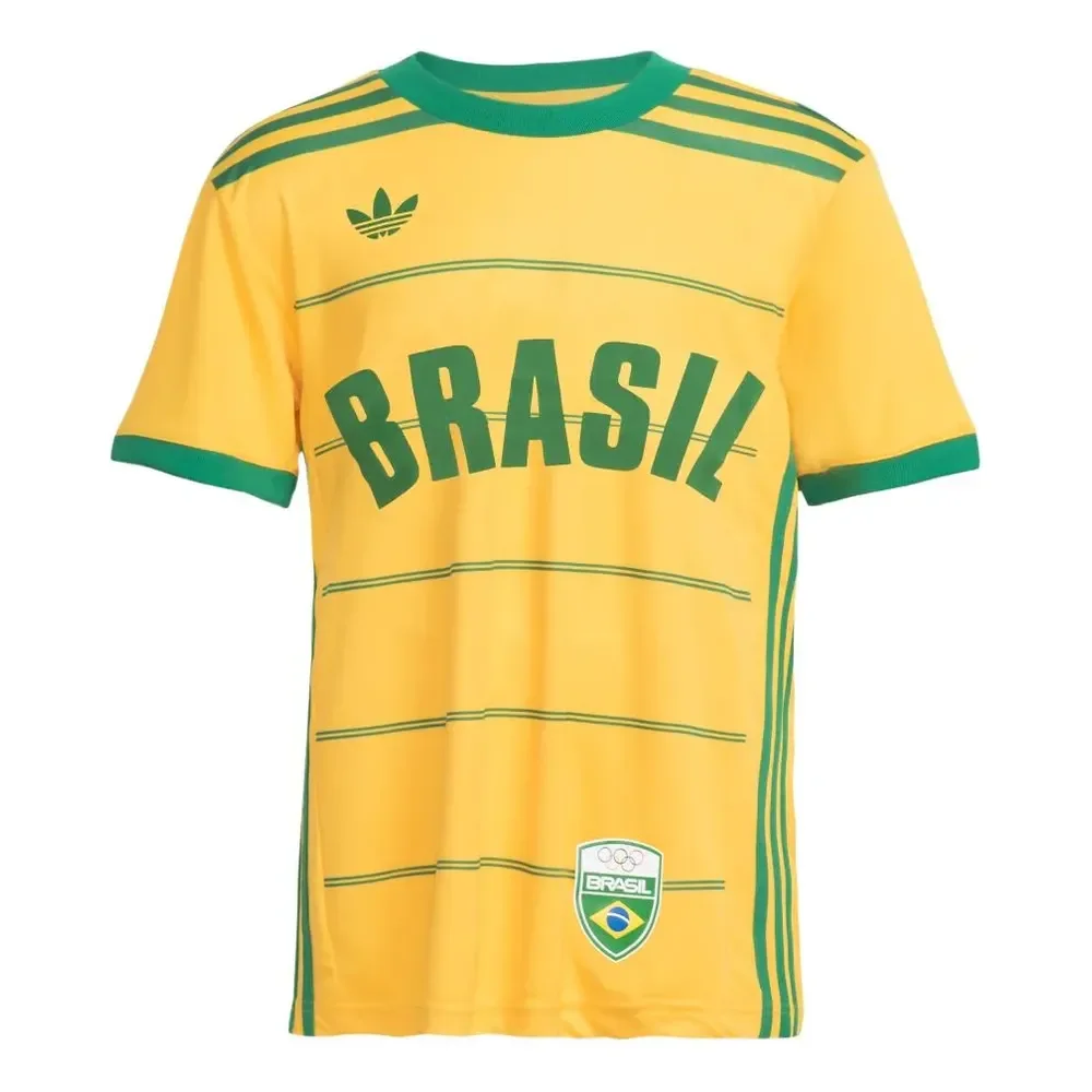 Camisa Originals Brasil Cob adidas Amarelo G
