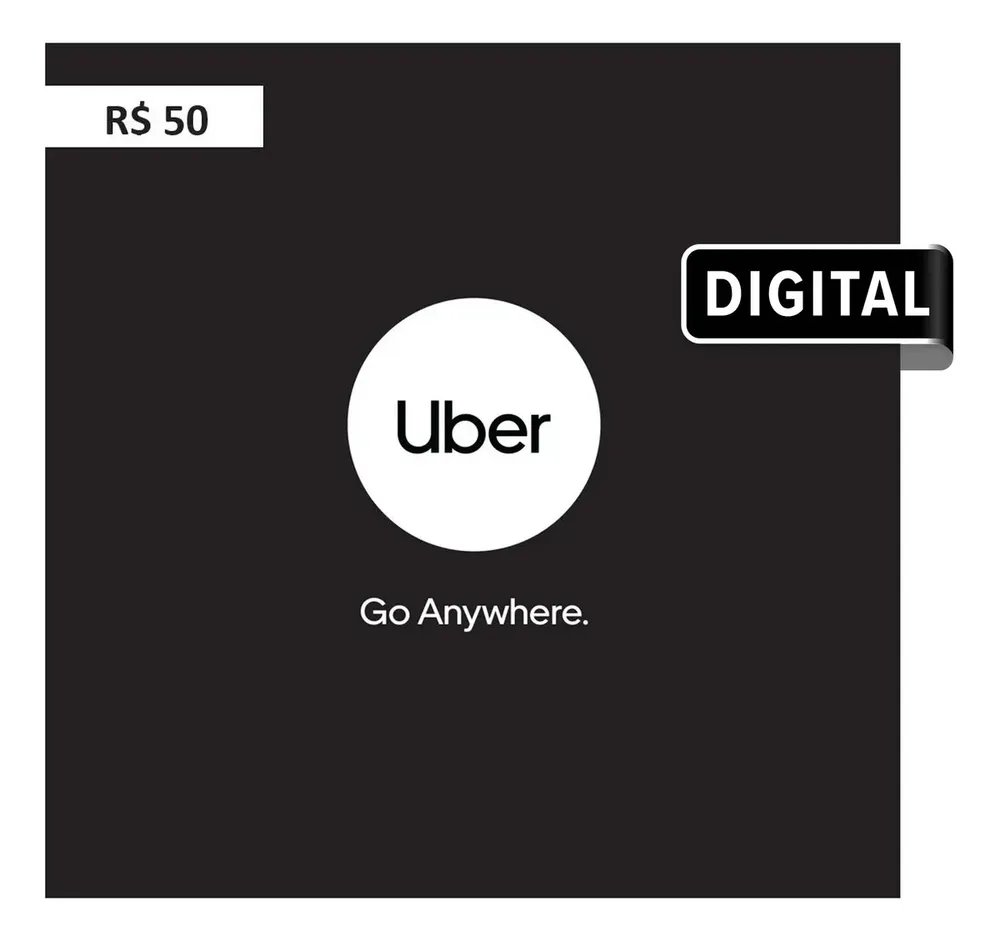 Uber Gift Card R$50 (Digital)