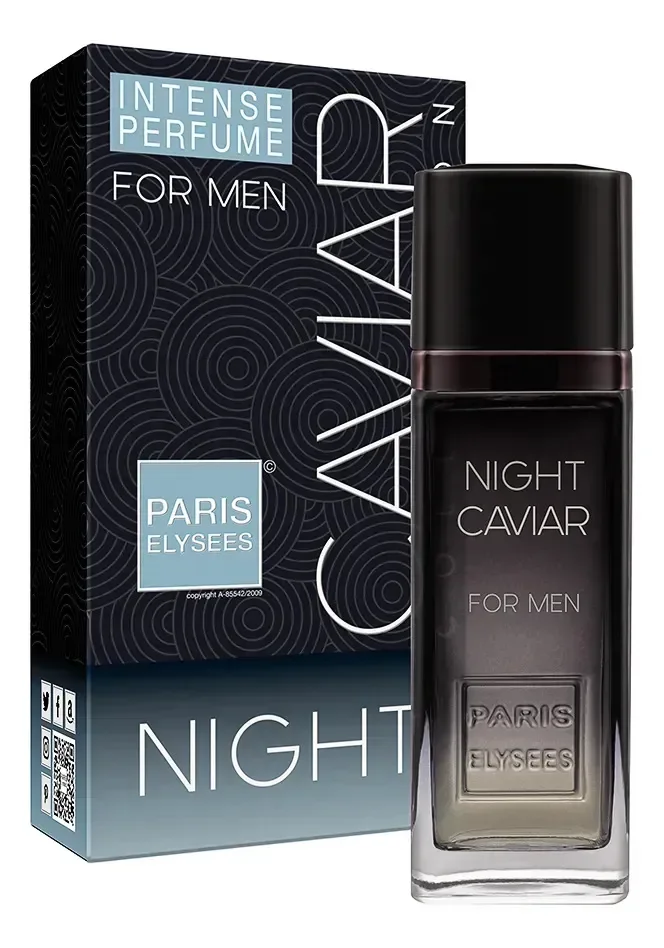 Perfume Night Caviar Paris Elysees Masculino Intense 100ml