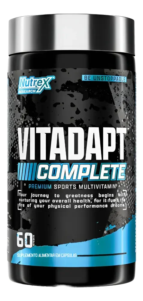 Multivitamínico Vitadapt 60 Cápsulas Nutrientes Essenciais Nutrex Research