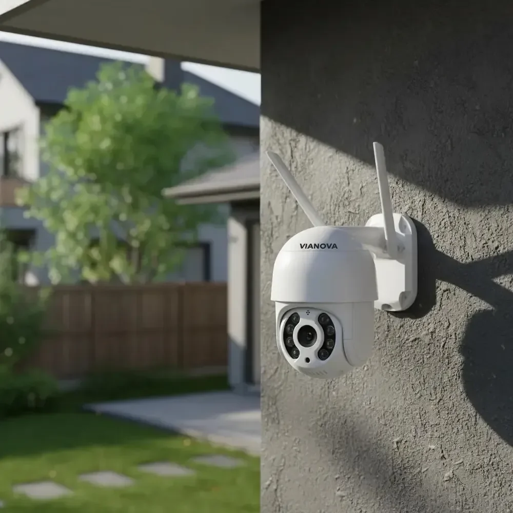 Camera Segurança Wifi Yoosee Mini Dome Full Hd Vianova Branco