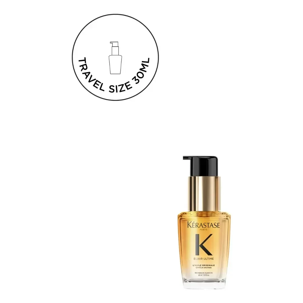 Kérastase Elixir Ultime Lhuile Originale Óleo Capilar De Nutrição Profunda, Brilho Intenso E Termoproteção | 30 Ml |