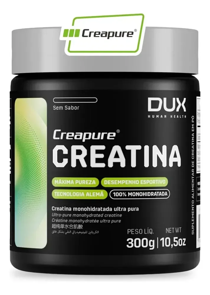 Creatina Creapure Dux Nutrition Monohidratada 300g - Sem sabor