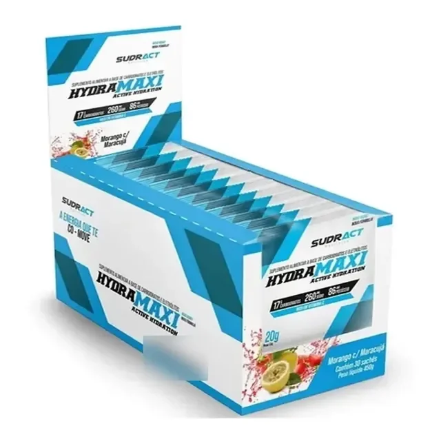 Hydramaxi Repositor Isotônico 25 Saches De20g Sudract Vita C