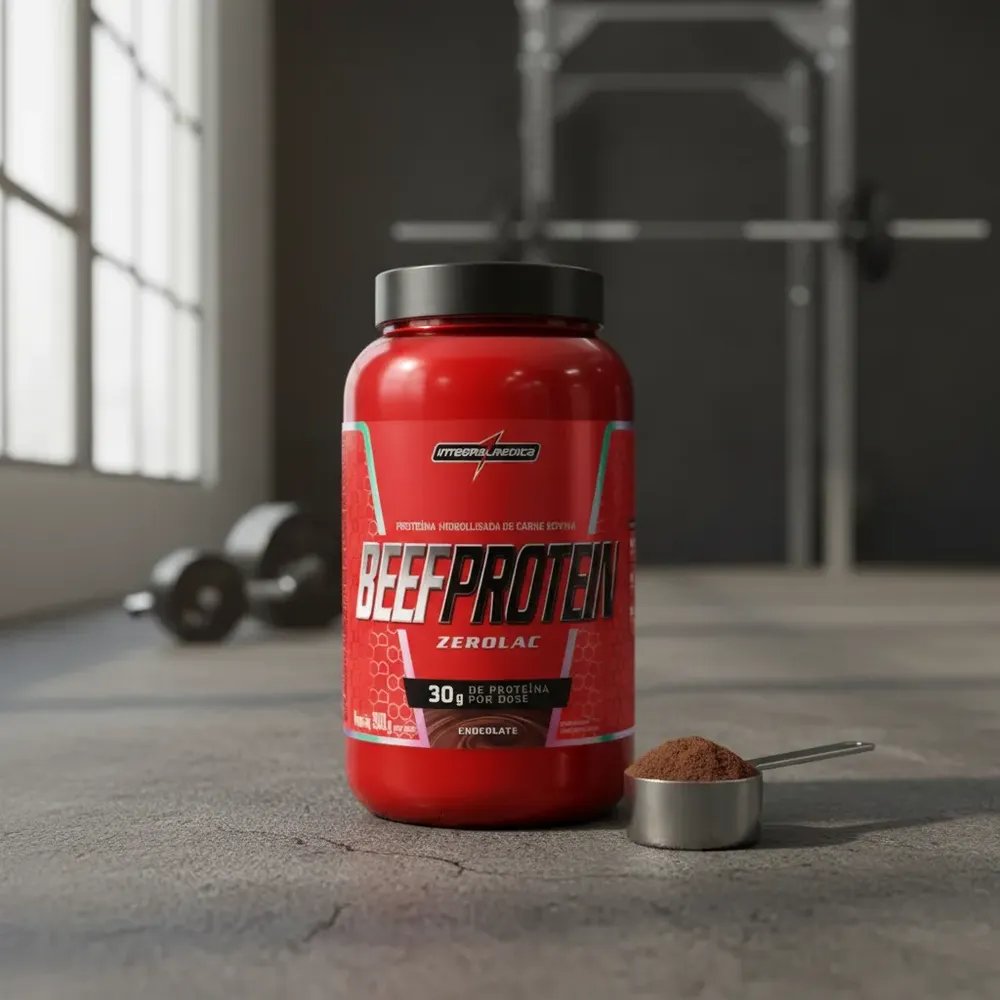 Beef Protein Integralmédica - 900g Proteína Da Carne Hidro. Chocolate
