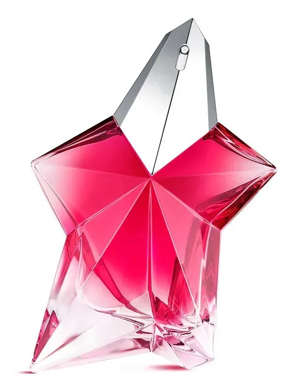 Perfume Feminino com Rosa Damascena e Framboesa, Fragrância Floral Frutada Amadeirada de Alta Fixação, Refilável, Angel Nova Mugler, 100ml