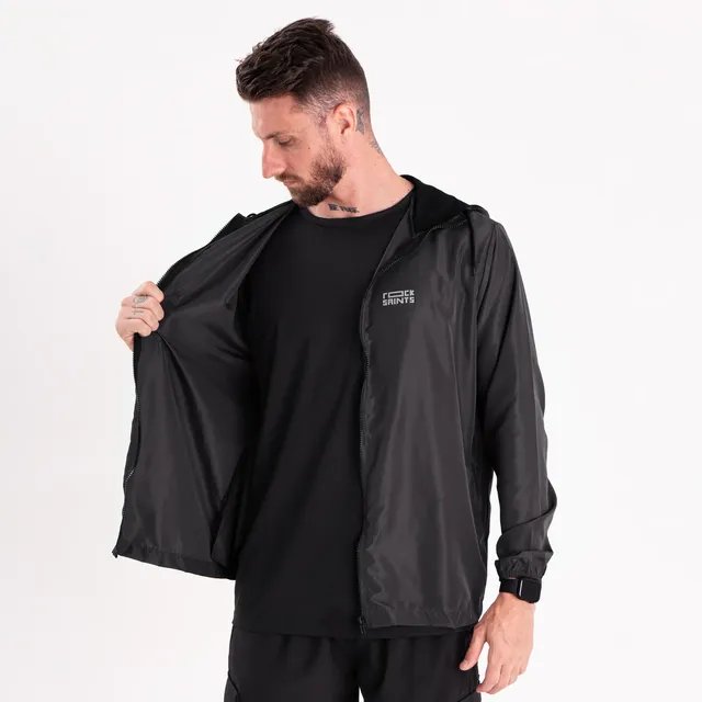 Jaqueta Rock Saints Masculina Impermeável Térmica Com Capuz