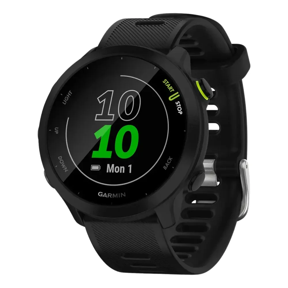 Relógio Smartwatch Garmin Forerunner 55 Gps 42mm Preto Mesh