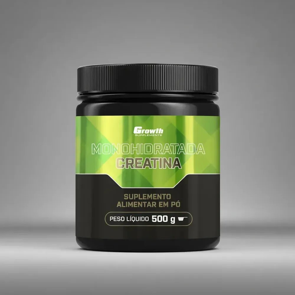 Creatina Monohidratada 500g em Pó (Growth)