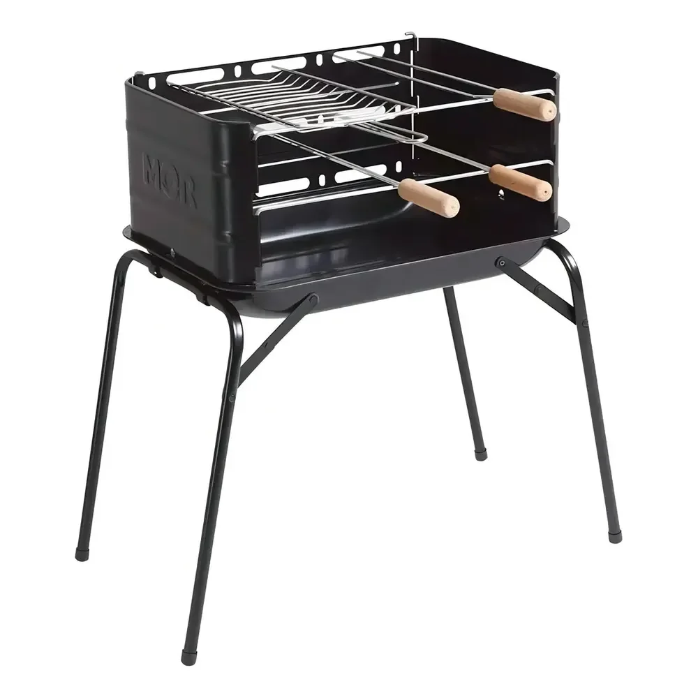 Mor Montana 64x54cm Churrasqueira Preto De Aço