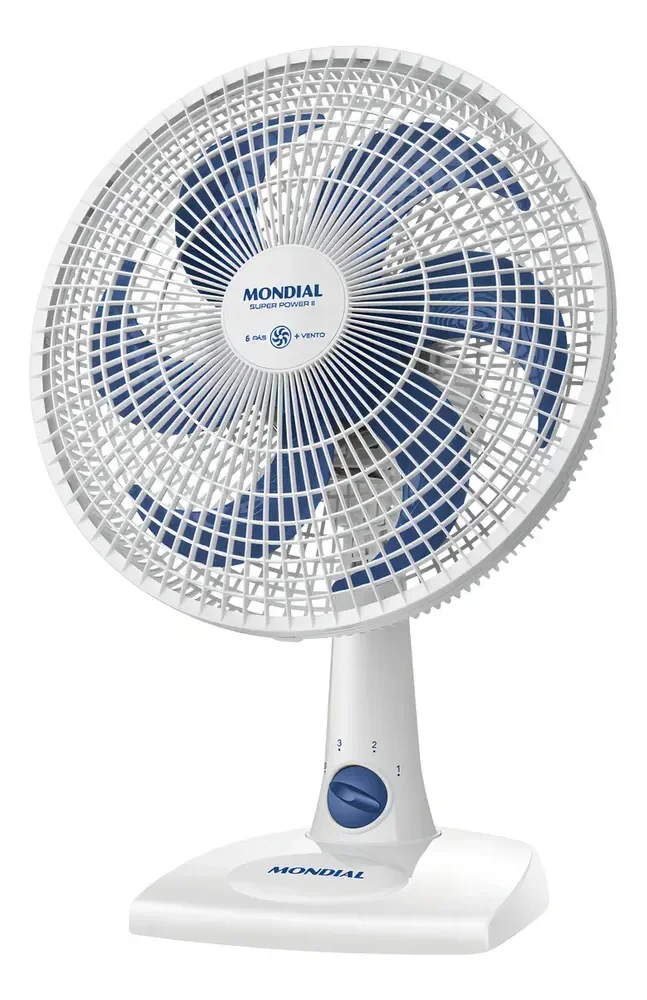 Ventilador de Mesa 30cm Super Power II Mondial NVSP-30-W2