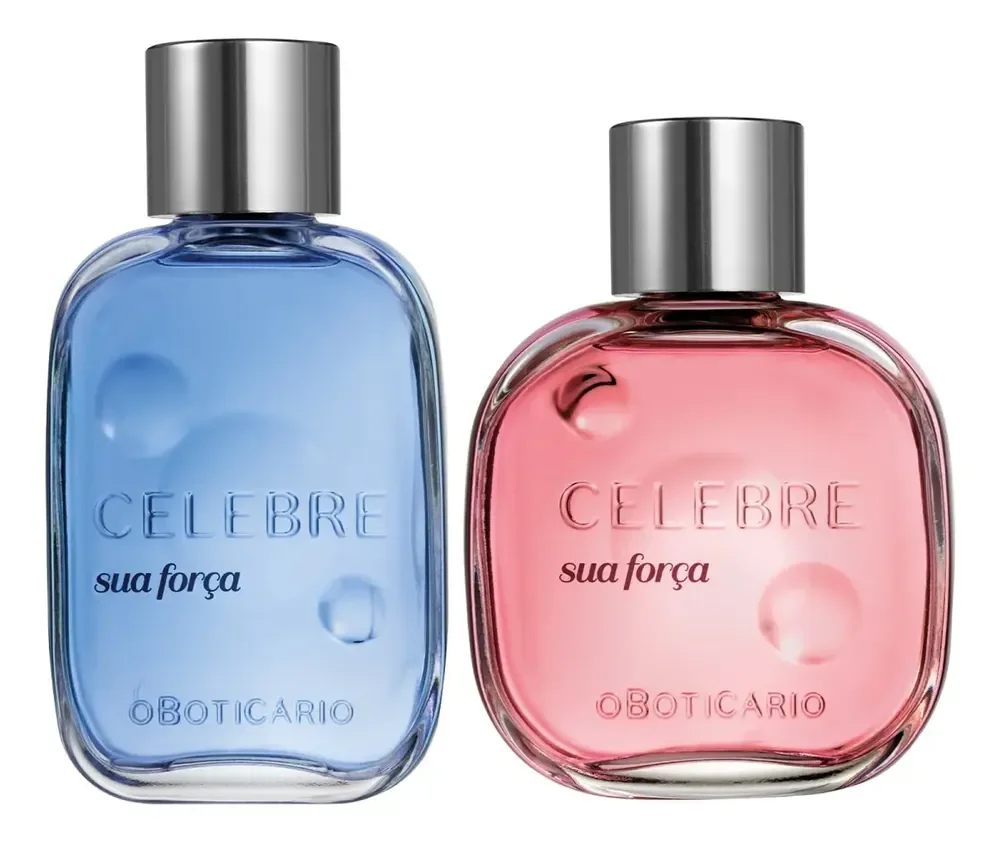Fragrâncias Celebre Sua Força: Masculina + Feminina