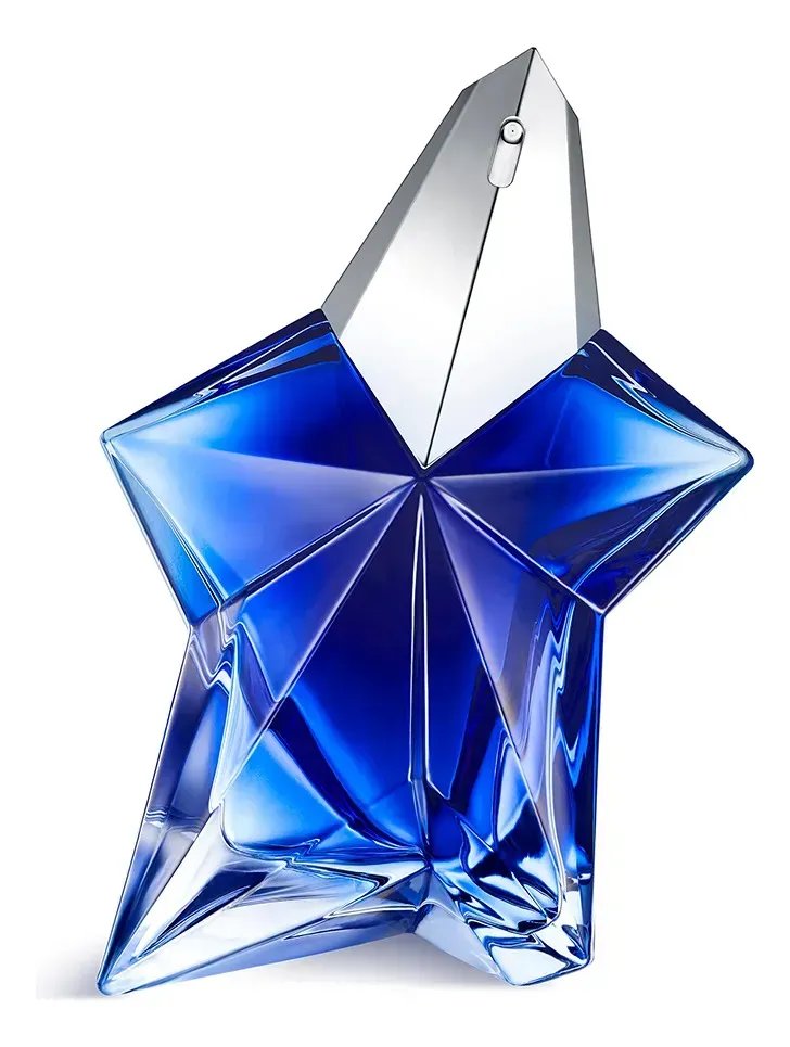 Perfume Feminino Gourmand Ambarado com Pistache e Baunilha Eau de Parfum Recarregável Angel Stellar Mugler 100ml