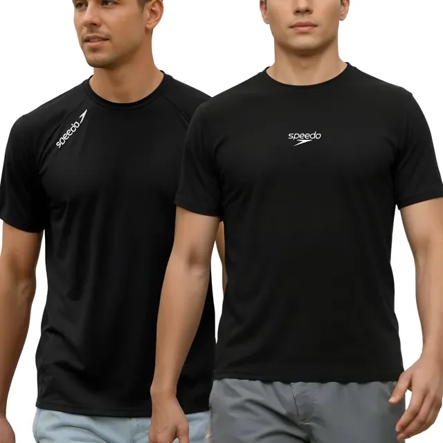 Kit 2 Camiseta Speedo Masculina Dry Fit Manga Curta Academia