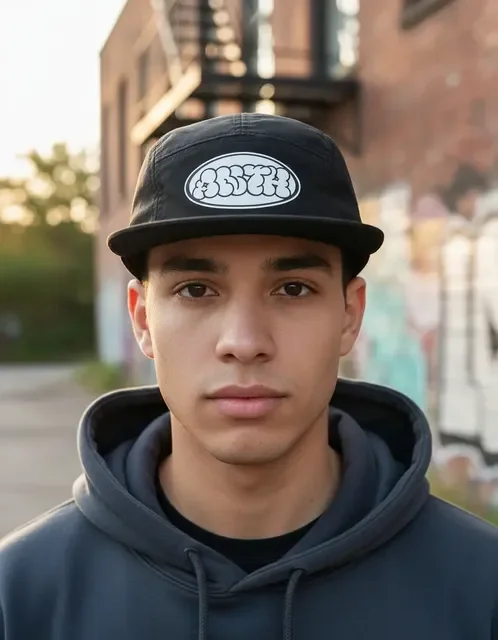 Boné Aba Reta Five Panel Anth Co Suporte Strapback
