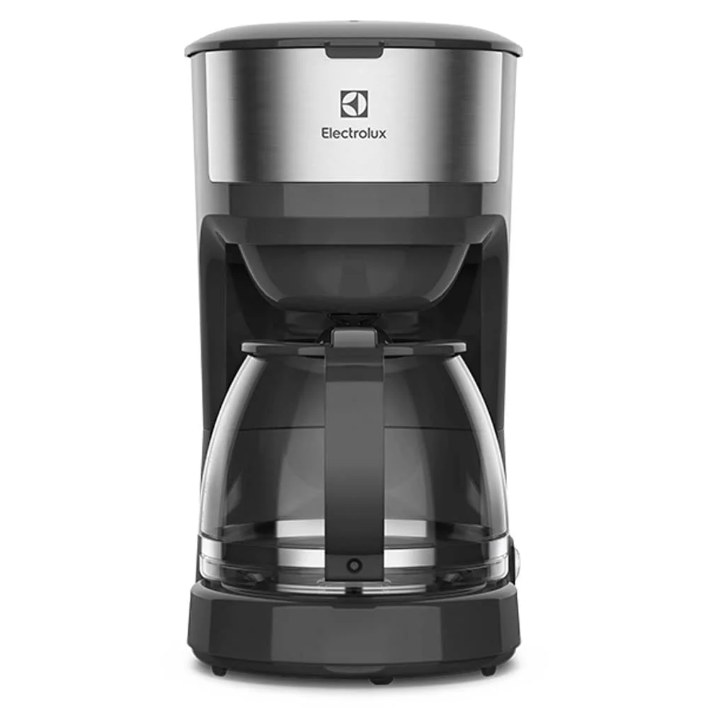 Electrolux Cafeteira Elétrica Inox filtro permanente removivel sistema corta pingos capacidade 1,2L 30 xicaras função manter aquecido ECM20 127v