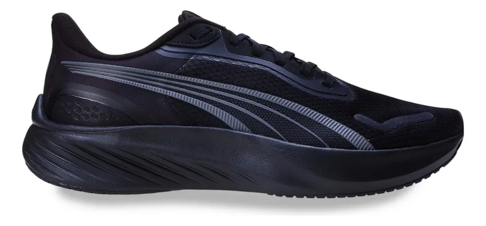 Tênis Masculino Pounce Lite Running Puma Puma Black-cool Dark Gray Liso 42 Br