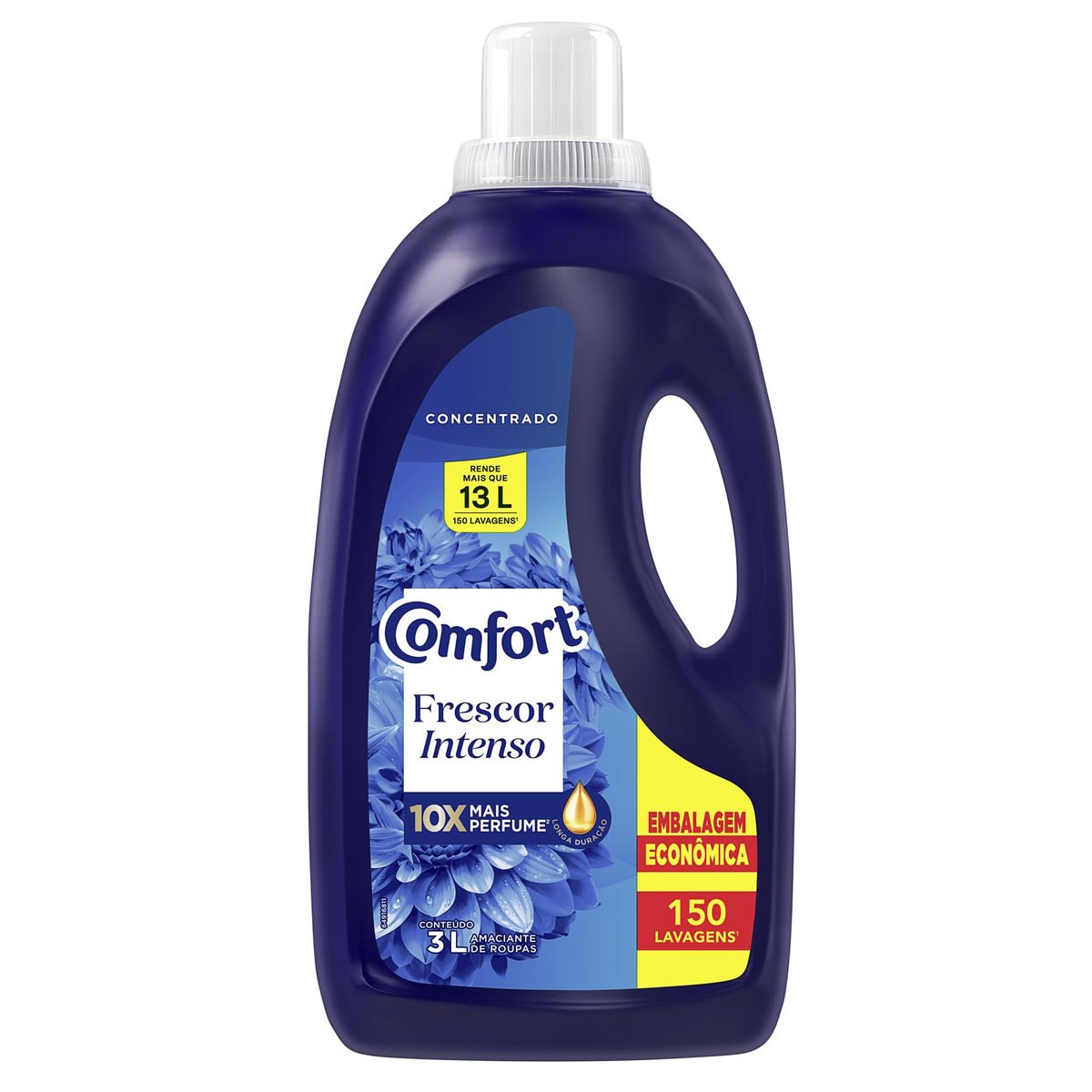Comfort Amaciante Concentrado Frescor Intenso 3L