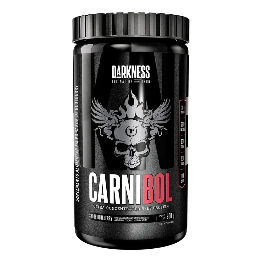 Proteína Darkness Carnibol Integralmédica De Carne Blueberry 907 G