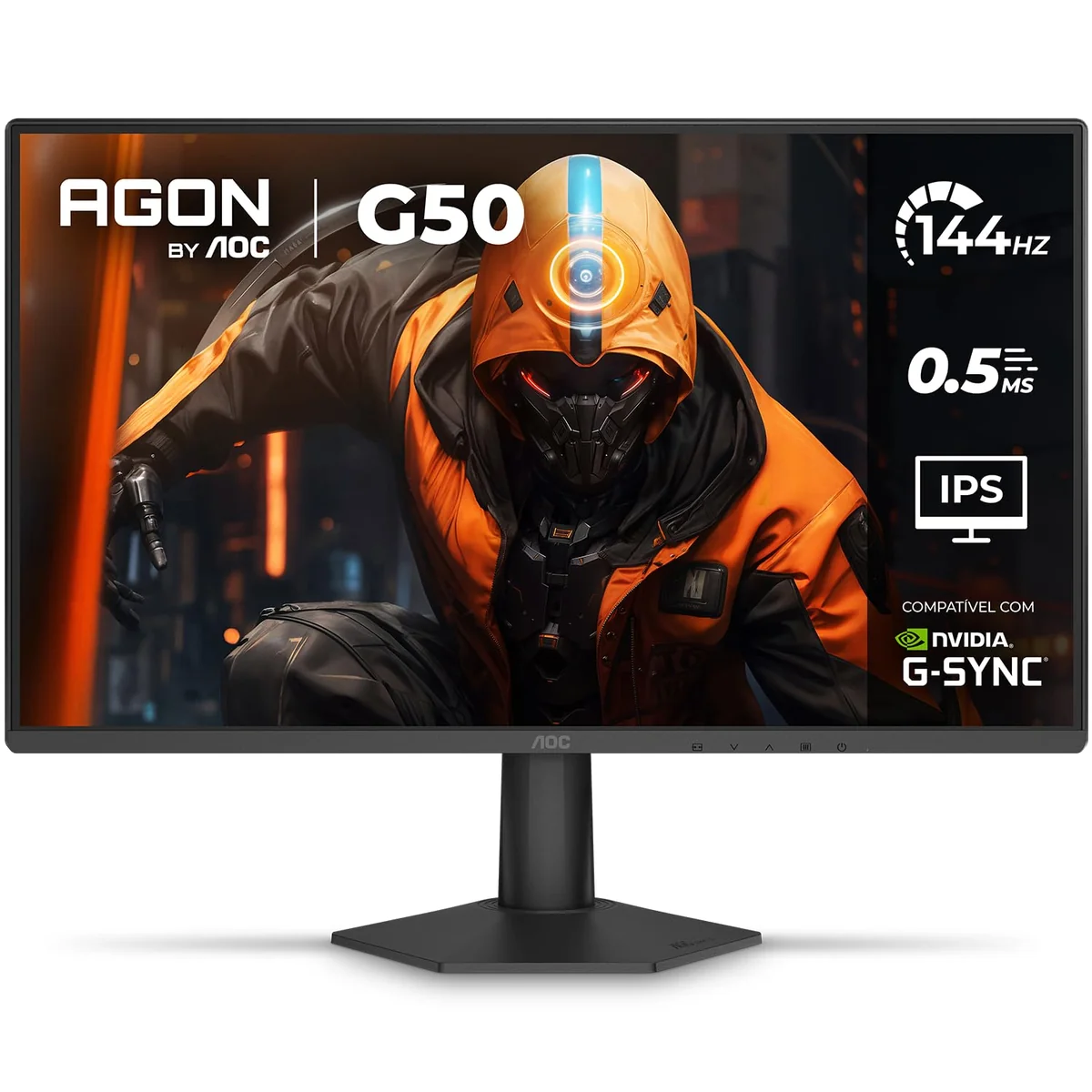 Monitor Gamer AOC AGON G50 27" 144Hz 0,5ms IPS HDR10 G-SYNC 27G50F