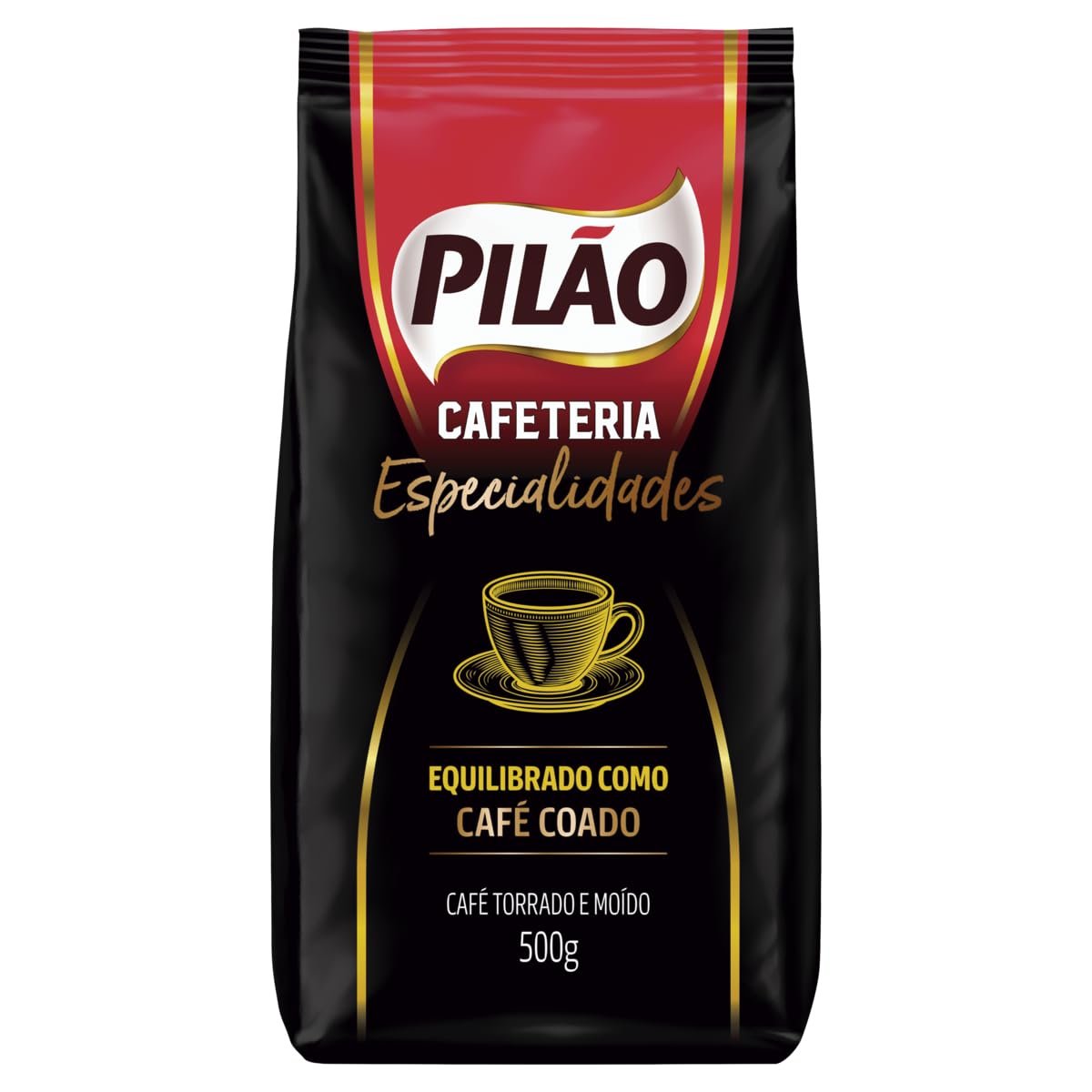 CAFE PILAO CAFETERIA ESPECIALIDADES COADO POUCH 500G