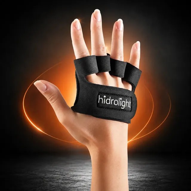 Palmar Mini Palma Preto Luva Academia Hidrolight Duravel