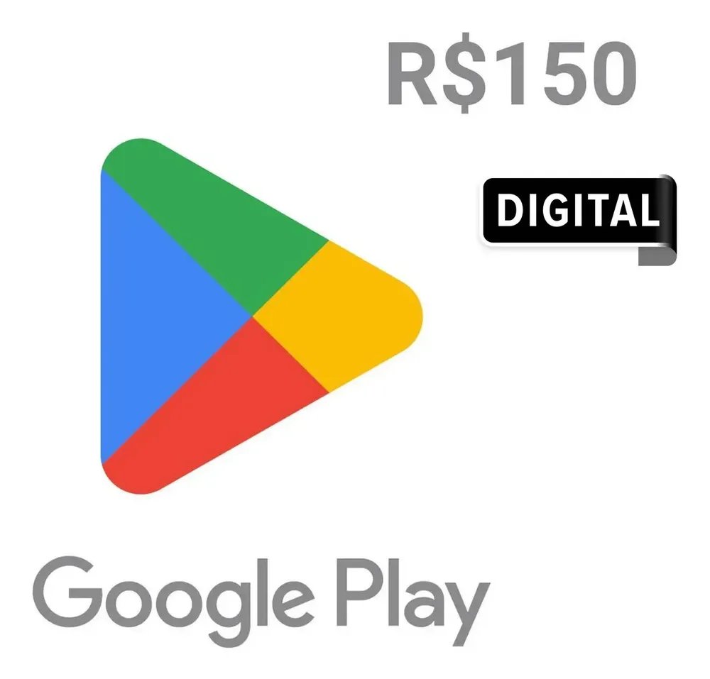 Google Play Gift Card R$ 150 (Digital)