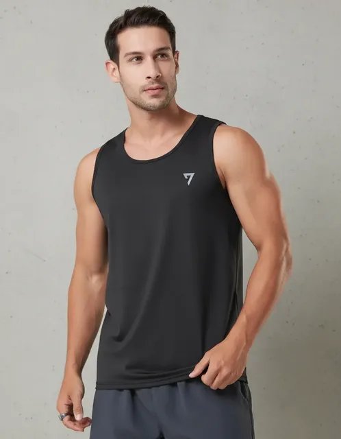 Regata Dry Fit Lisa Camiseta Masculina Academia Treino