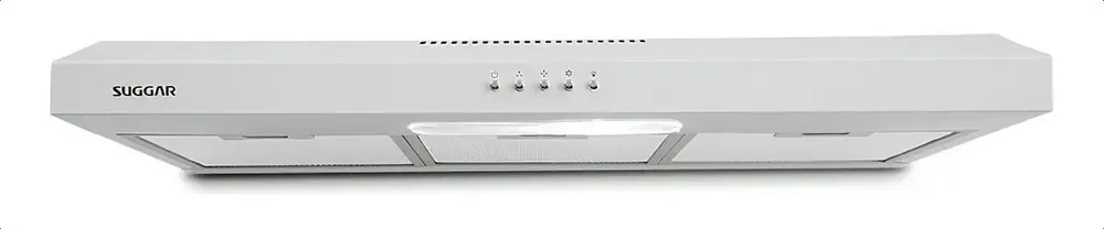 Depurador de Ar Suggar Slim Branco de parede 80cm x 8.5cm x 48cm branco DPS181BR