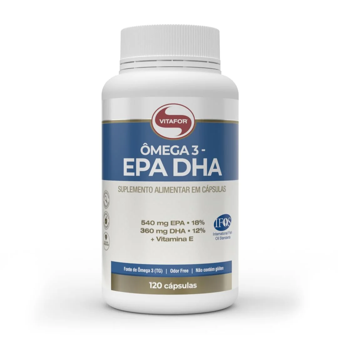 Ômega 3 EPA DHA 1g (120 Caps), VitaFor