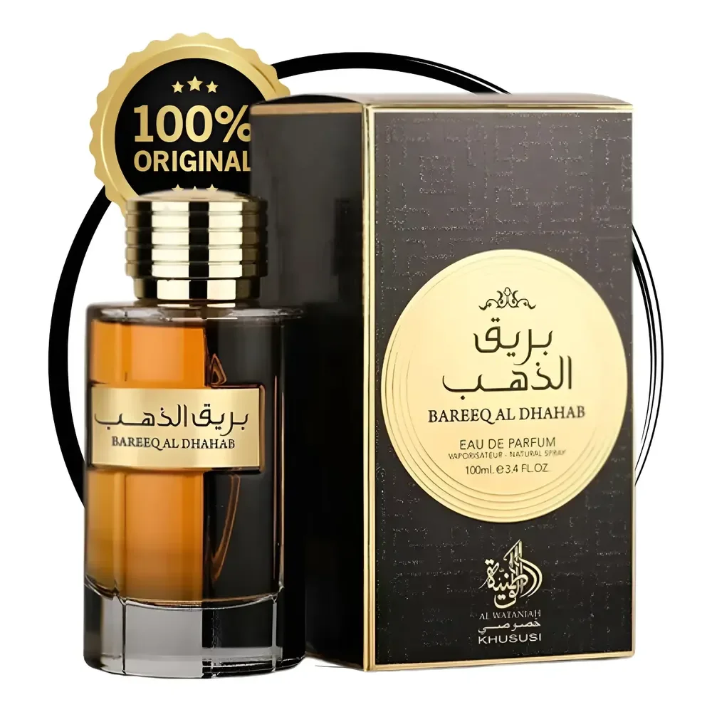 Perfume Árabe Al Wataniah Bareeq Al Dhahab 100ml Eau De Parf