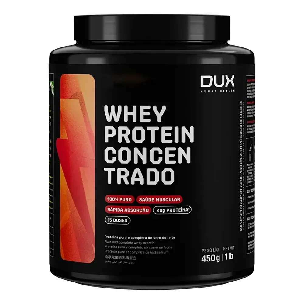 Whey Protein Concentrado 450g - Dux Human Health Cookies