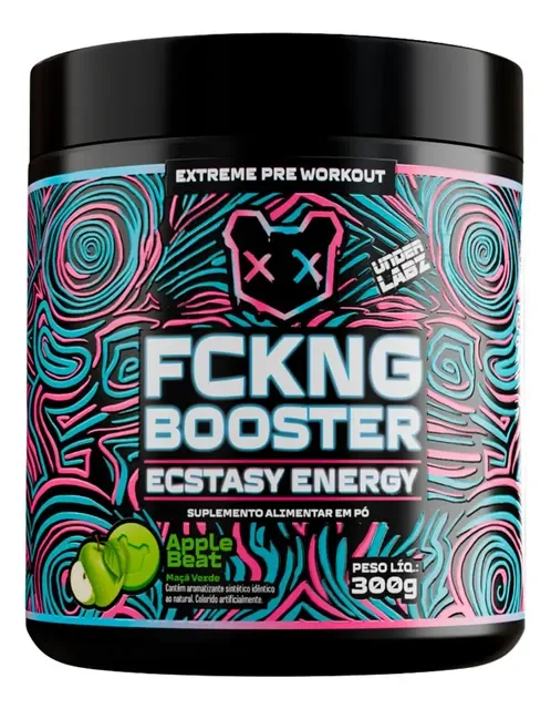 Pré Treino Fckng Booster Under Labz Taurina Boro 300g