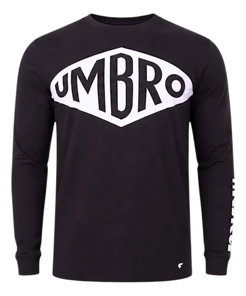 Blusão Umbro Heritage Masculino Preto Blusa Casaco Frio G Preto Liso