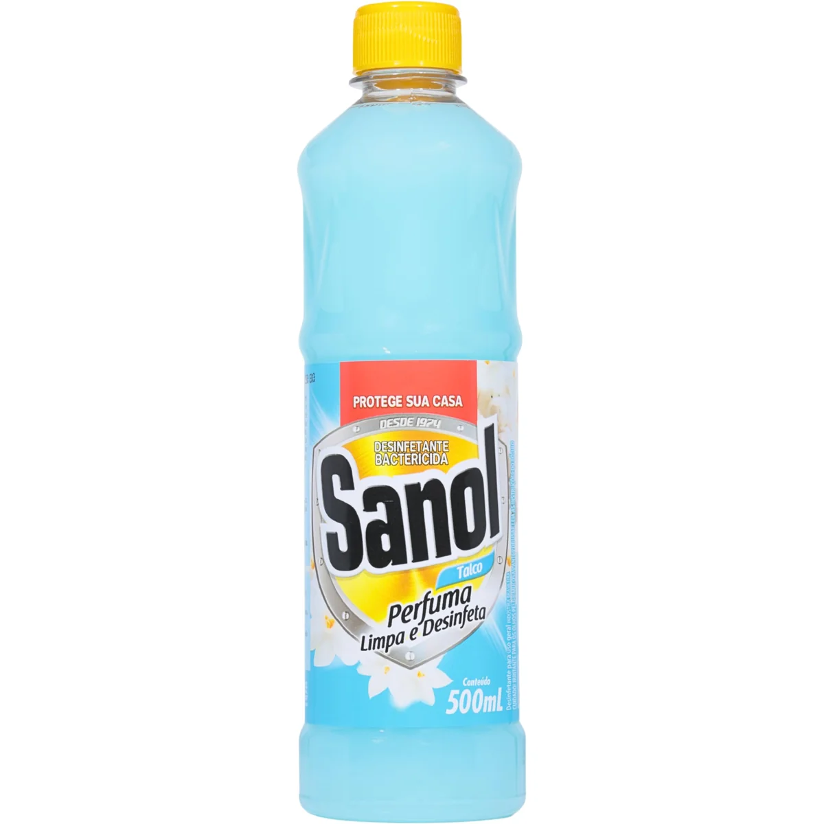 Desinfetante Líquido para uso Geral, Talco, Sanol, 500 ml, Azul