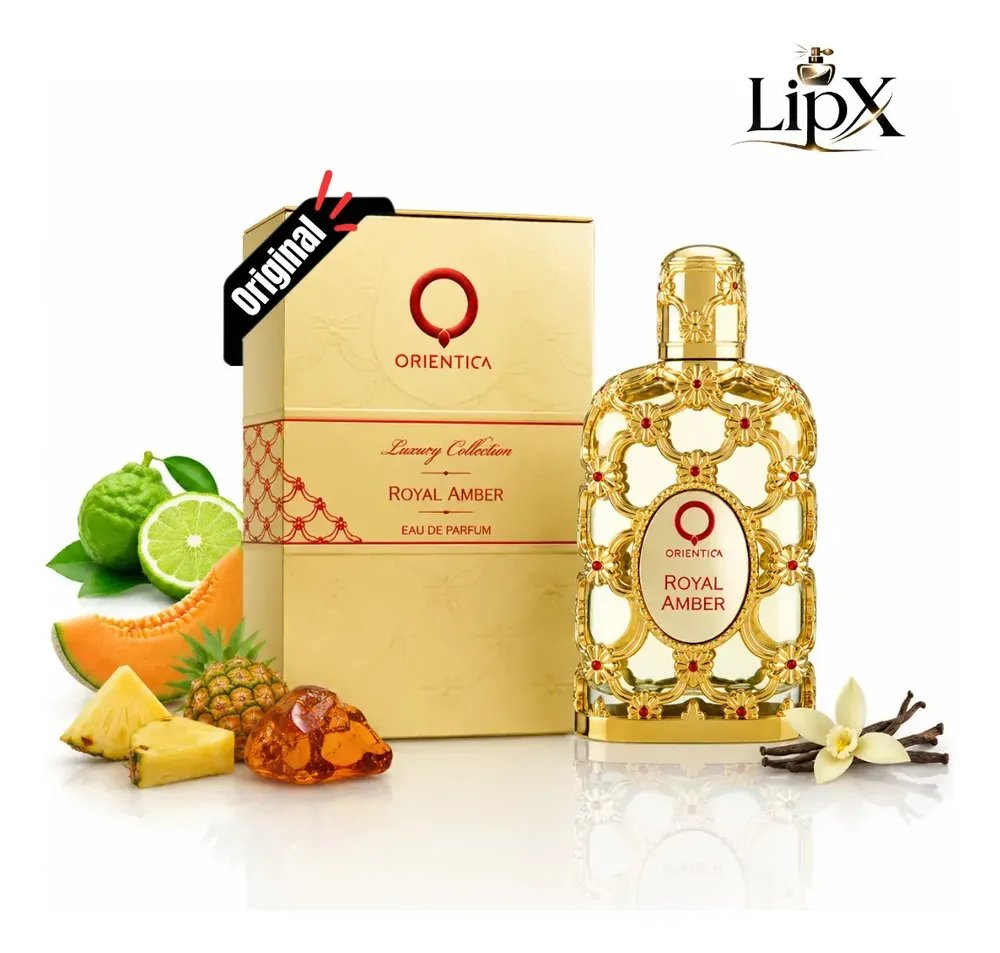 Perfume Luxo Arabe Royal Amber - Feminino - 80ml lipx