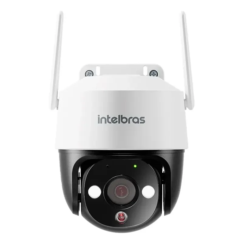 Câmera Inteligente Im7 + 3mp De Resolução Branca Intelbras Branco
