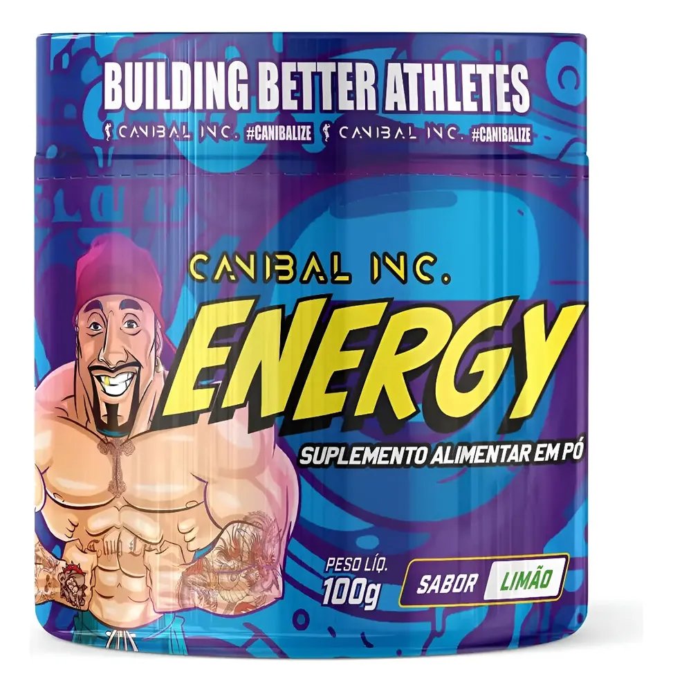 Canibal Energy - 100g Limão - Canibal Limão