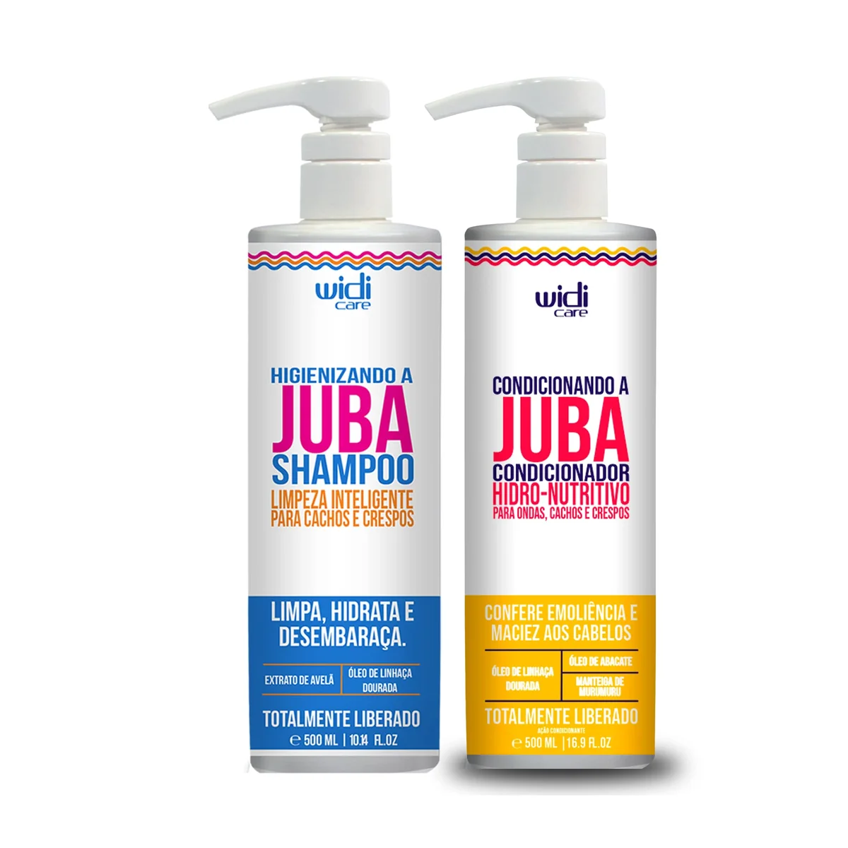 Higienizando E Condicionando A Juba Widi Care 500ml