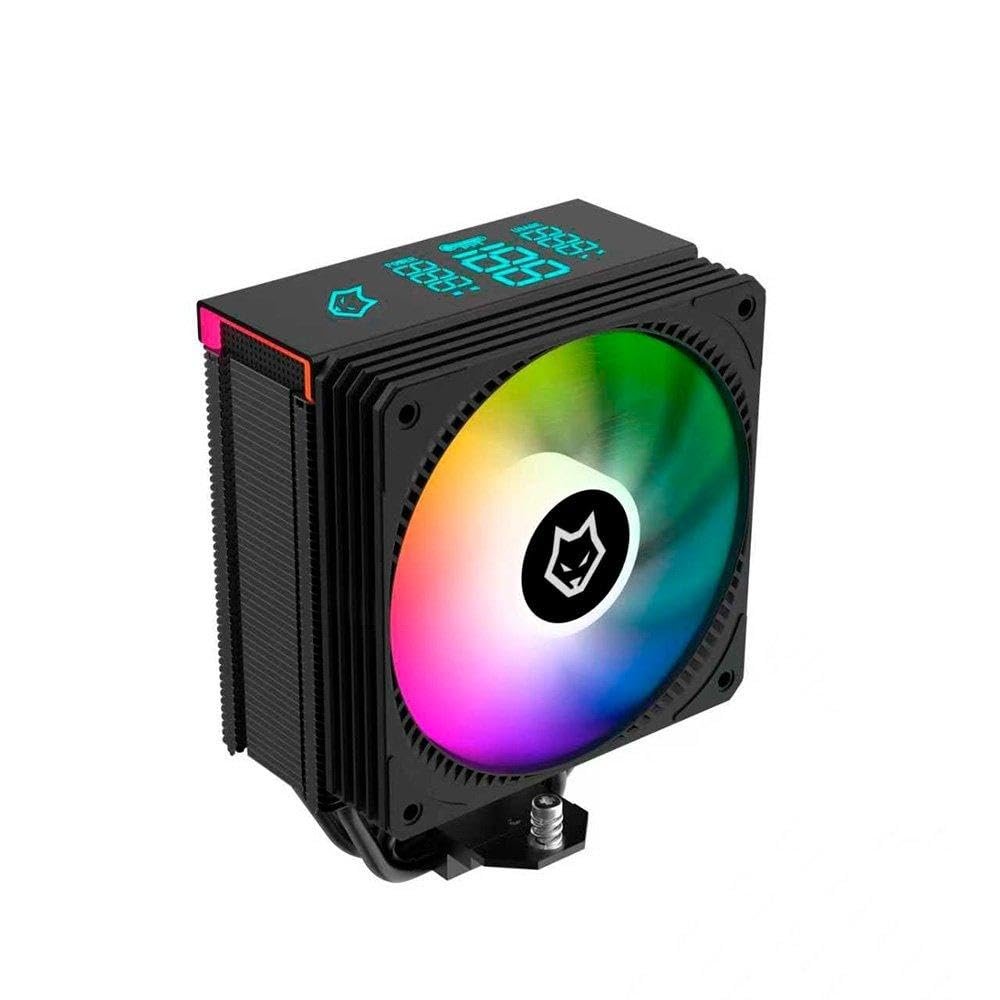 Air Cooler ARGB com Display Husky Alisius 500, AMD/INTEL, 90mm, 95W - HAC500PT