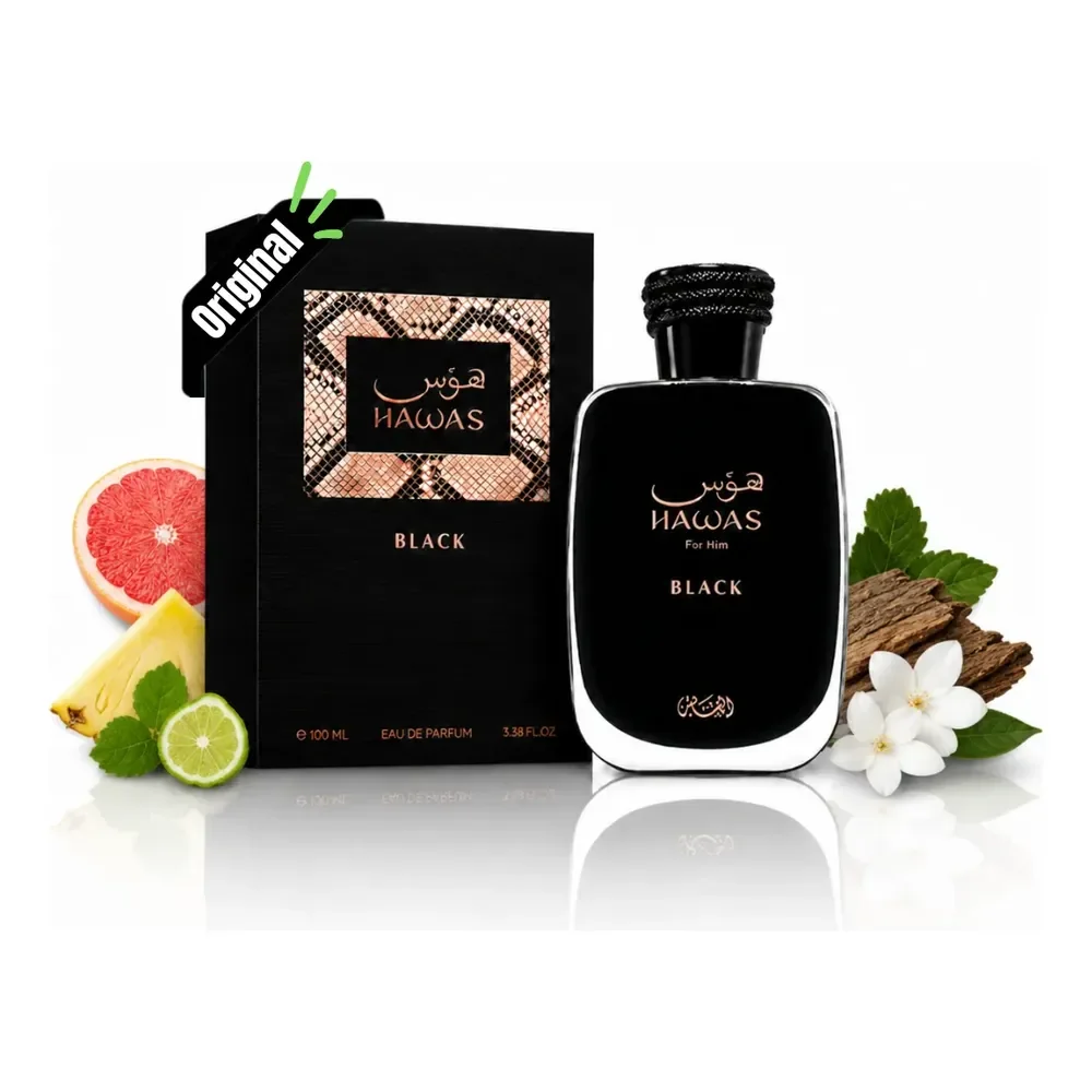 Perfume Masculino Rasasi Hawas Black 100ml Original