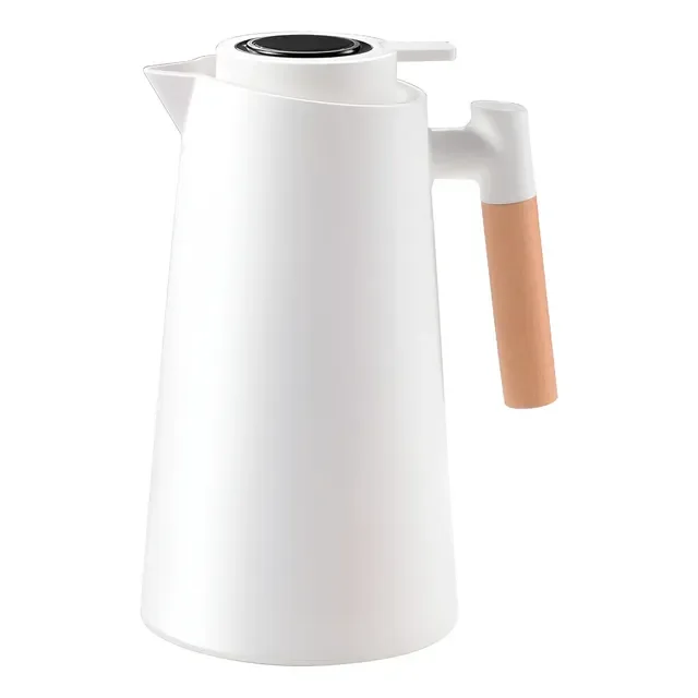 Garrafa De Cafe Térmica Vacuum Jug Com Termômetro Digital 1l