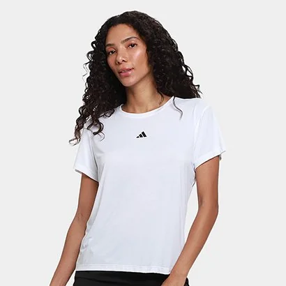 Camiseta Adidas Casual 3S Feminina