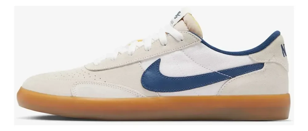 Tênis Nike Sb Heritage Vulc Masculino Bege/azul Escuro 43 Br