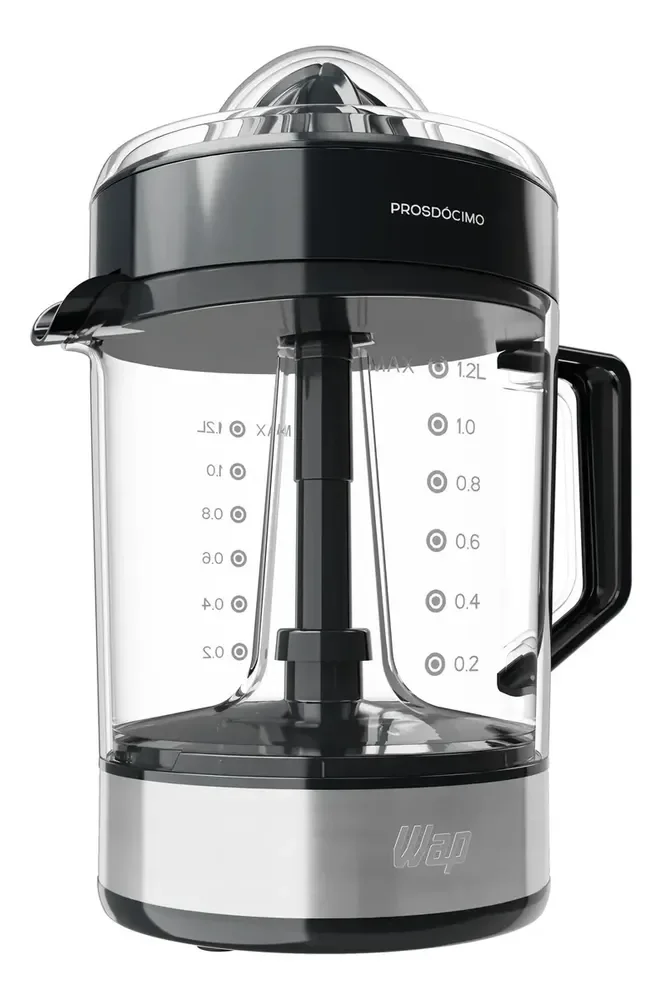 Espremedor de Frutas 1,2L WAP WJ1200 40W com Acionamento Automático e Dois Ajustes de Espremedor 127V