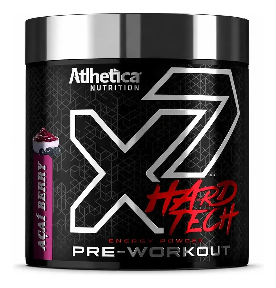Pre Treino X7 Hardtech Atlhetica Acai Berry 200g