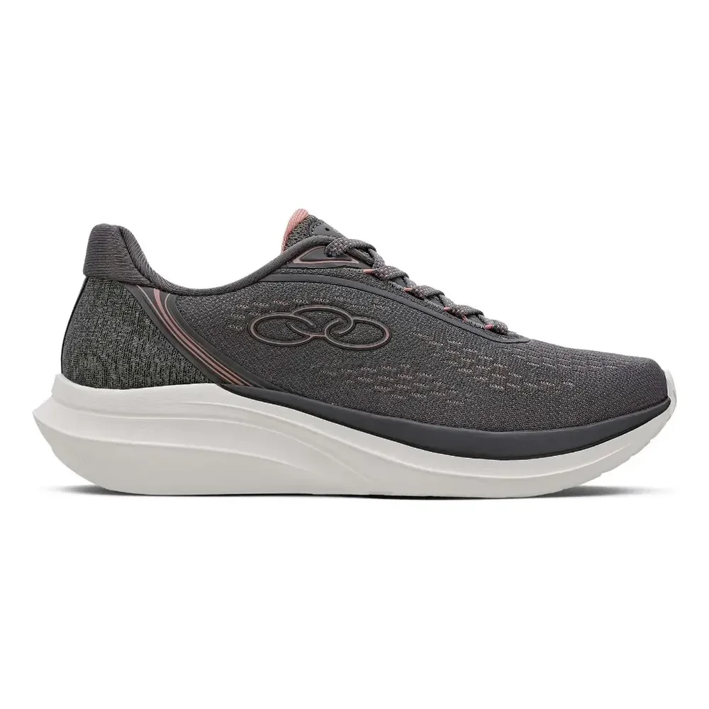 Tênis Feminino Role Olympikus Chumbo Lisa 37 Br